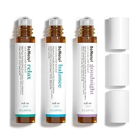 Aromatherapy Roll-On Trio — Relax • Balance • Goodnight (3×10ml)