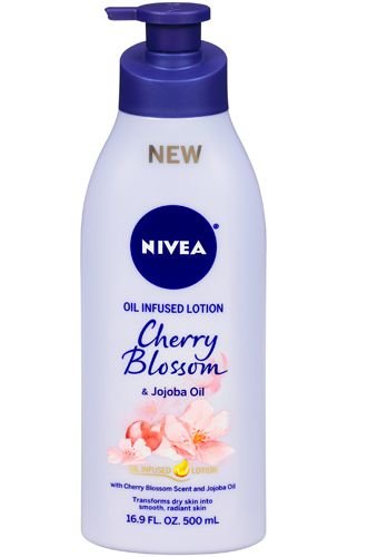NIVEA Oil Infused Body Lotion — Cherry Blossom & Jojoba Oil (500 mL)